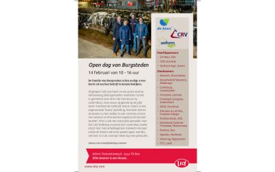 14. Februar 2019 Tage der offene Tür Familie Van Burgsteden in Een (NL)