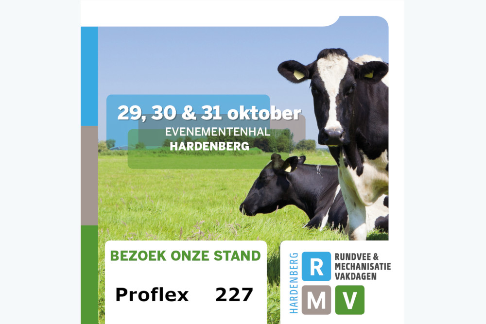 29, 30 en 31 oktober Proflex op de RMV in Hardenberg 2019