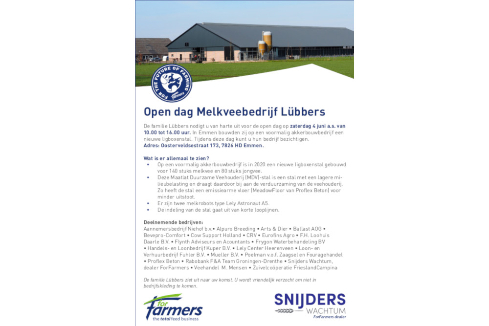 Open dag 4 juni Emmen