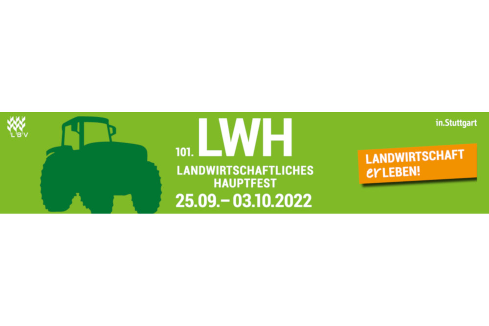 25 september tot en met 3 oktober 2022: LWH-beurs Stuttgart
