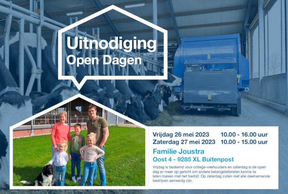 26 mei 2023 Open Dag bij familie Joustra in Buitenpost
